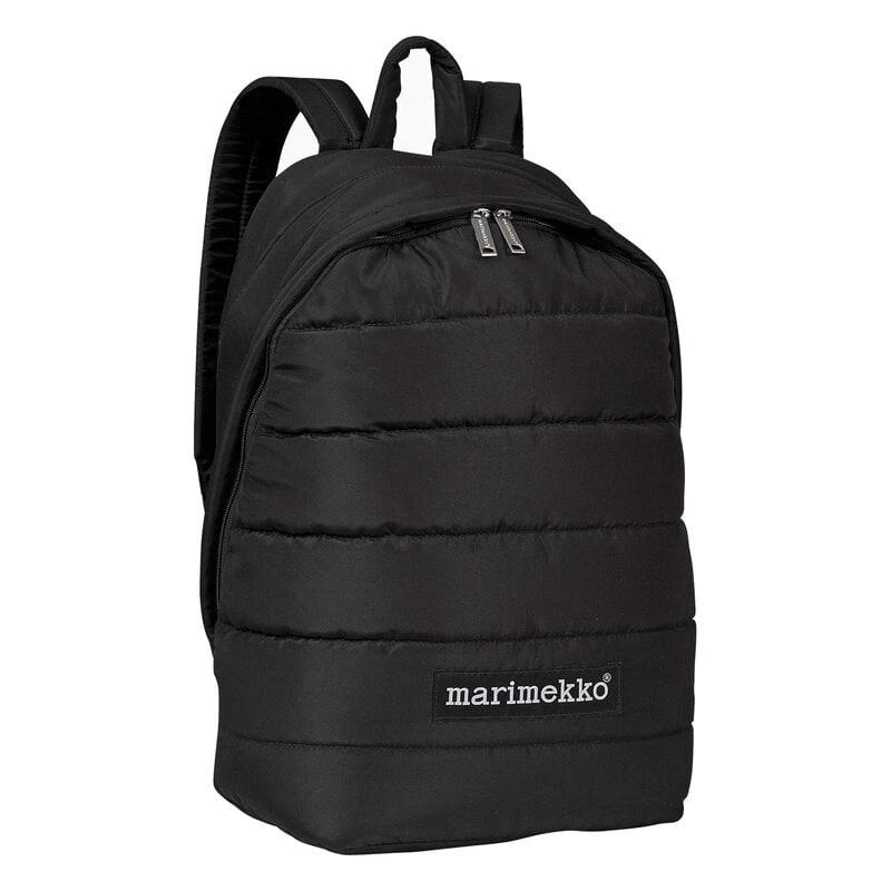 Marimekko Lolly Backpack, Black 4 Marimekko Lolly Backpack, Black - Image 2
