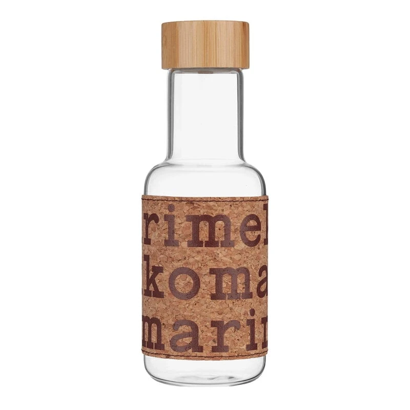 Marimekko Oiva - Logo Drinking Bottle, Cork 3 Marimekko Oiva - Logo Drinking Bottle, Cork