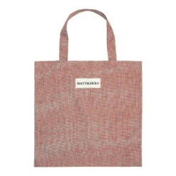Marimekko Verkko Bag, 44 X 43 Cm, Light Blue - Chestnut