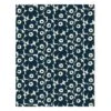 Marimekko Pieni Unikko Coated Fabric, Cotton - Dark Blue -Marimekko Pieni Unikko II 855 1