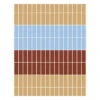 Marimekko Tiiliskivi Fabric, Beige - L.blue - Reddish Brown 2 Marimekko Tiiliskivi Fabric, Beige - L.blue - Reddish Brown -Marimekko Tiiliskivi raita 858