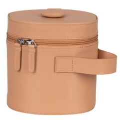 Marimekko Liuske Leather Cosmetic Bag, Natural