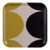 Marimekko Härkä Tray, 32 X 32 Cm, Clay - Charcoal - Autumn Yellow -Marimekko marimekko MA071774 892 harka tarjotin MM 223 harka tarjotin 32x32cm 071774 892 FR1 kb