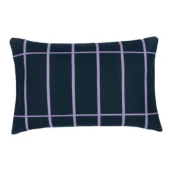 Marimekko Tiiliskivi Cushion Cover, 40 X 60 Cm, Dark Green - Lavender