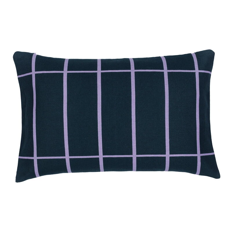 Marimekko Tiiliskivi Cushion Cover, 40 X 60 Cm, Dark Green - Lavender 3 Marimekko Tiiliskivi Cushion Cover, 40 X 60 Cm, Dark Green - Lavender