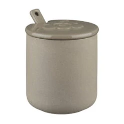 Marimekko Oiva - Unikko Jar With Lid And Spoon, Terra