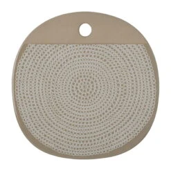 Marimekko Oiva - Siirtolapuutarha Serving Platter, 25 Cm, Terra - White