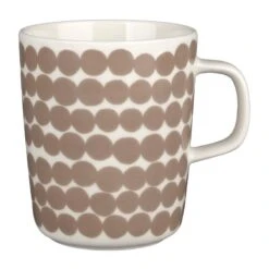 Marimekko 46 Marimekko Oiva - Siirtolapuutarha Mug, 2,5 Dl, White - Clay