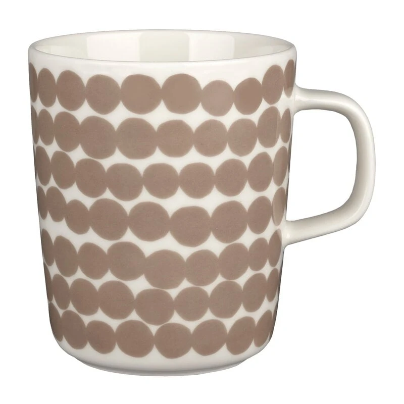 Marimekko Oiva - Siirtolapuutarha Mug, 2,5 Dl, White - Clay 3 Marimekko Oiva - Siirtolapuutarha Mug, 2,5 Dl, White - Clay