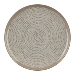 Marimekko Oiva - Siirtolapuutarha Plate, 25 Cm, Terra - White