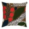 Marimekko Rusakko Cushion Cover, 50 X 50 Cm, Brown - Dark Blue - Red 1 Marimekko Rusakko Cushion Cover, 50 X 50 Cm, Brown - Dark Blue - Red -Marimekko marimekko MA071945 850 tyynynpaallinen MM 224 rusakko cushion cover 50x50cm 071945 850 kb
