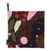 Marimekko Pieni Rusakko Pot Holder, Dark Blue - Red - Brown -Marimekko marimekko MA071969 530 pannulappu MM 224 pieni rusakko pot holder 071969 530 kb