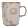 Marimekko Oiva - Unikko Mug, 2,5 Dl, Terra - White -Marimekko marimekko MA072046 810 MM 224 unikko mug 25dl 072046 810 kb