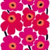 Marimekko Unikko Fabric, Red 1 Marimekko Unikko Fabric, Red -Marimekko marimekko unikko kangas punainen0 mv