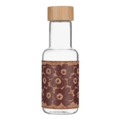 Marimekko Oiva - Unikko Drinking Bottle, Cork
