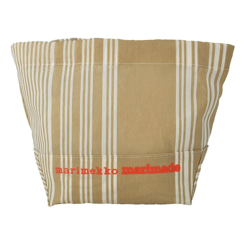 Marimekko Paraati Pouch, Beige - White 3 Marimekko Paraati Pouch, Beige - White